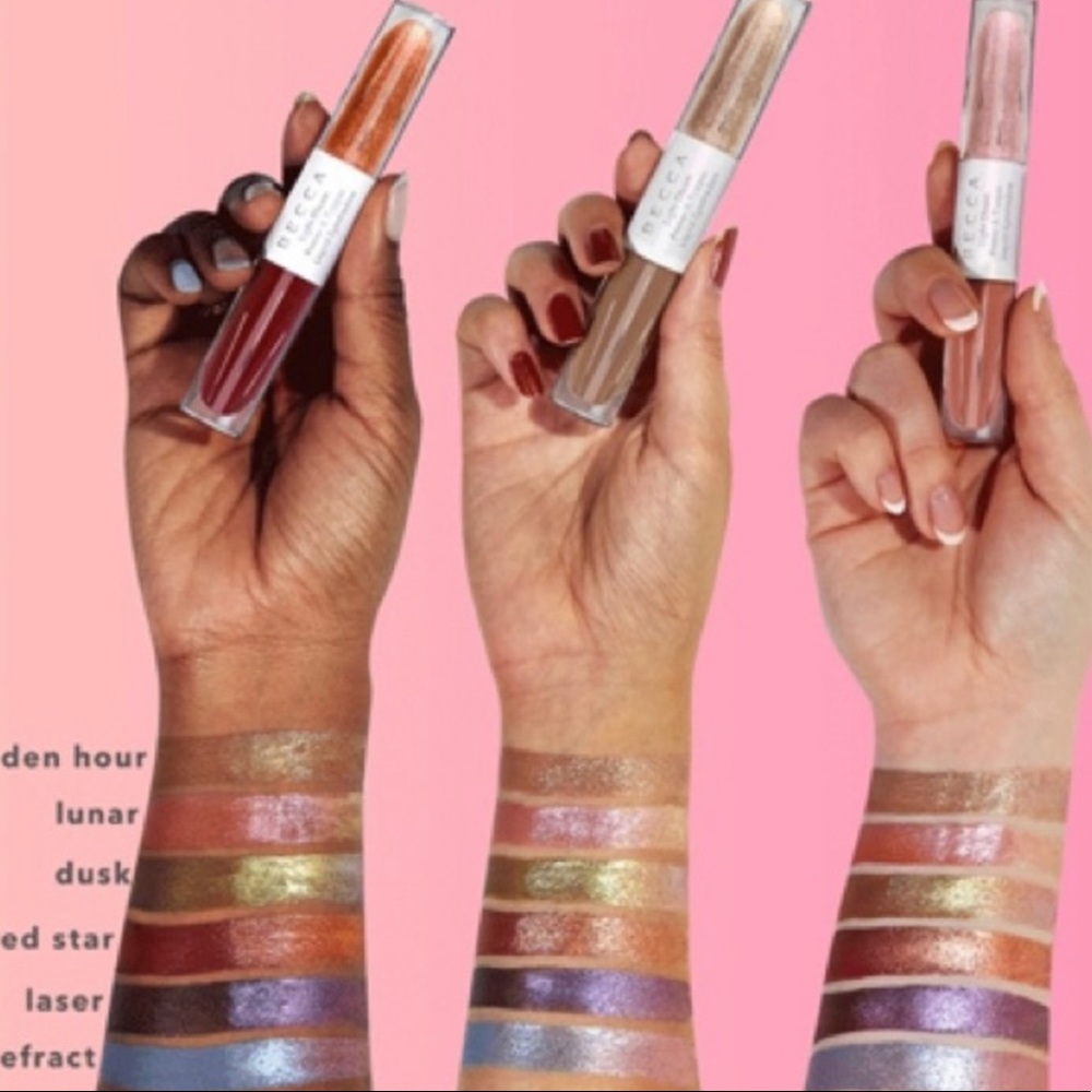 New Becca  Cosmetics Light Gleam Primer & Topper Liquid Eyeshadow - Picture 10 of 16